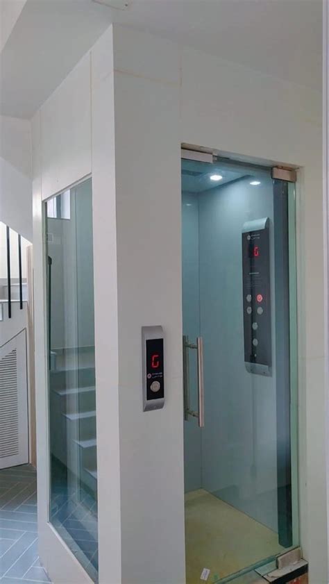 Prime Kone Glass Elevator With Machine Room Maximum Speed 065 At Rs