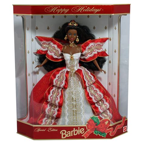 Buy Barbie Happy Holidays 1997 Special Edition African American 10th