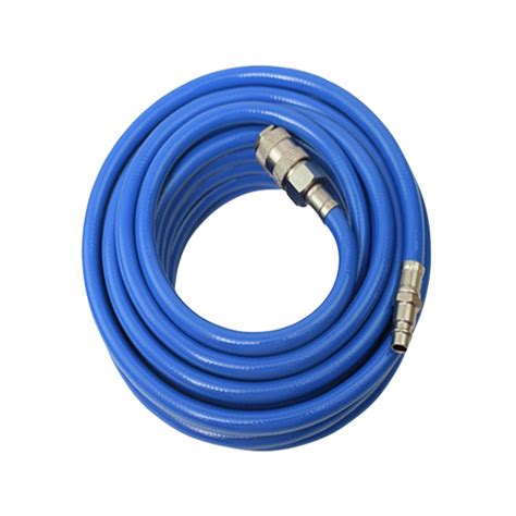 15m 50ft Rubber Air Hose Line For Air Compressor Tools 1 4 Bsp 900psi Blue Uk Ebay