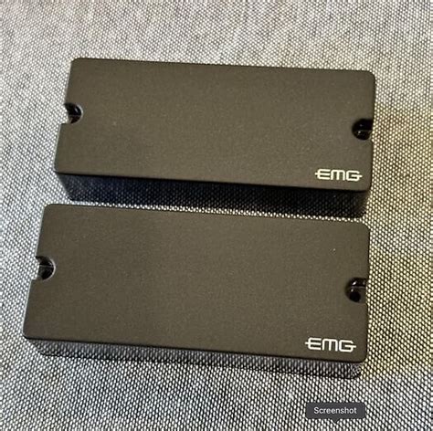 Emg 35dc And 35p4 Black Reverb