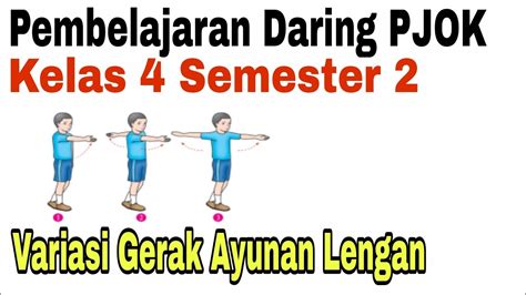 Pembelajaran Daring PJOK Kelas 4 SD Semester 2 Variasi Gerak Langkah