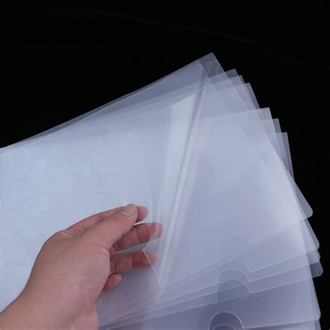pcs clear document folder  type plastic folder copy safe project