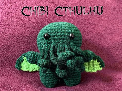 Cute Chibi Cthulhu Plush Amigurumi Crochet Pattern - Etsy