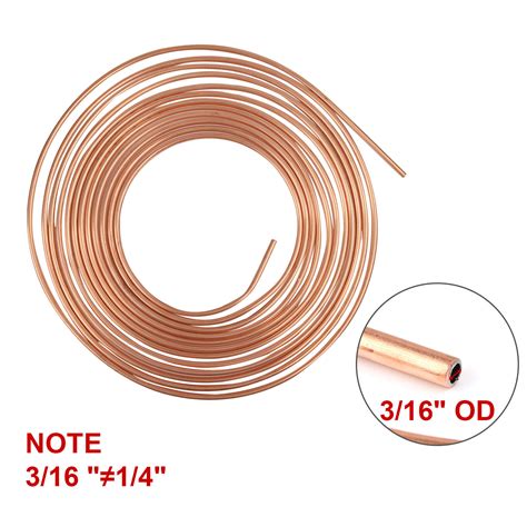 Copper Nickel Brake Line Tubing Kit 3 16 OD 25 Foot Coil Roll All Size