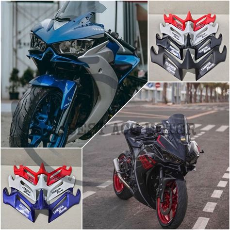 Winglet R Winglet Yamaha R Fiberglass Material Shopee Malaysia