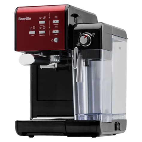 Espressor Manual Cu Lapte Prima Latte II Red Breville Spumare Lapte