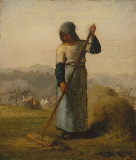 Jean-François Millet: Woman with a Rake (38.75) | Heilbrunn Timeline of