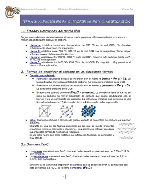 Aleaciones Fe C