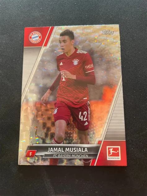 2021 22 BUNDESLIGA BASE Sparkle Foil 156 Jamal Musiala FC BAYERN