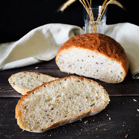 Цельнозерновой льняной хлеб ⋆ Хлеб №1 в Гомеле