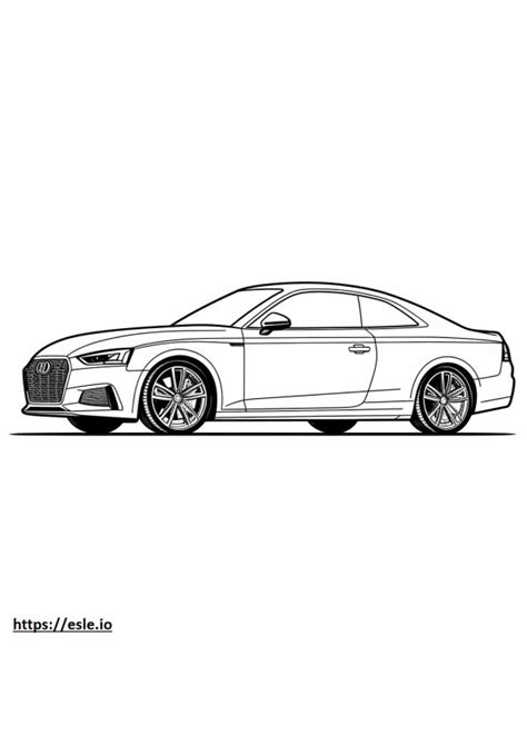 Audi Coloring Pages Free Printable