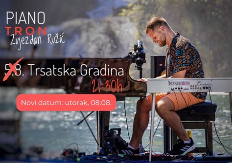 Trsatska gradina Zvjezdan Ružić Pianotron Glazba hr