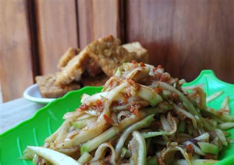 Resep Sambel Pencit Mangga Muda Pedes Uendesss Ala Bunda Pure S Oleh