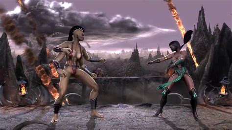 Mortal Kombat Komplete Edition Sheeva Vs Jade No Commentary Youtube