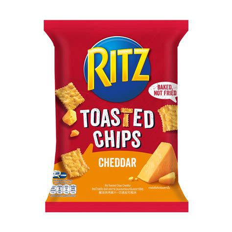 Ritz Toasted Chips Cheddar Bundle Of 6 45g Shopee Philippines