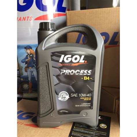 Huile Moteur 10W40 Igol Process B4