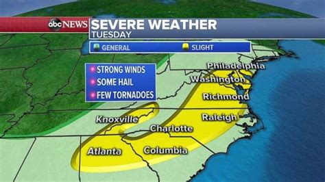 Severe weather heading east as Election Day approaches - ABC News