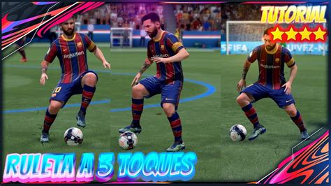 ️⚽como Hacer La Ruleta A 3 Toques En Fifa⭐⭐⭐⭐ Tutorial Regates 4