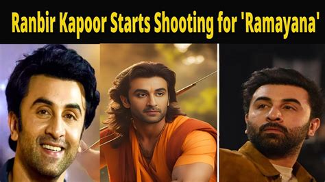 Ranbir Kapoor As Ram In Ramayana Ramayana Movie Shoot Start Punjabi