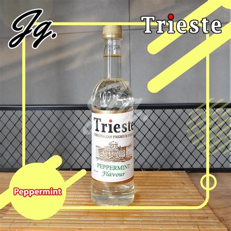 Jual Trieste Syrup Peppermint 650 Ml Trieste Sirup Peppermint