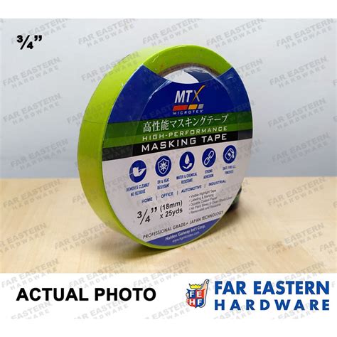 MICROTEX Masking Tape High Performance 3 4 1 1 1 2 2 MTX