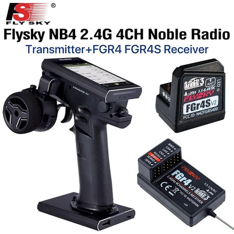 Flysky Noble Nb Rc Radio Transmitter And Receiver Fgr Fgr S With