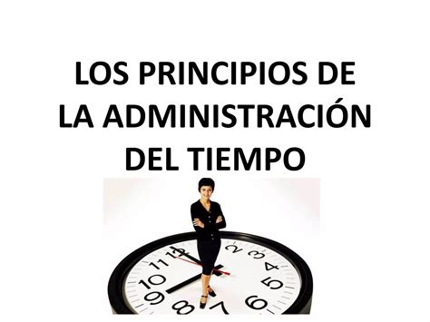 Administración Del Tiempo Ppt