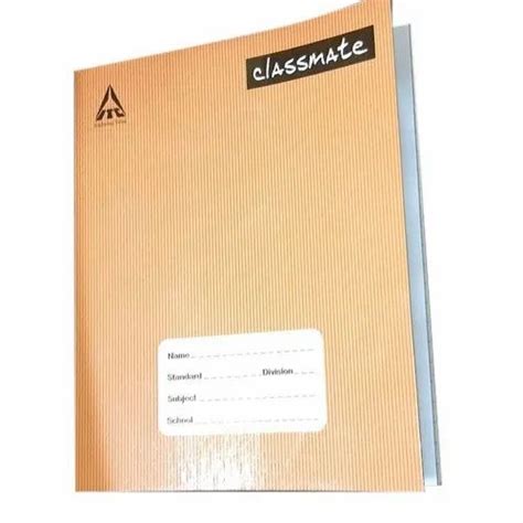 Classmate Single Line School Writing Notebook Sheet Size 20 Pages