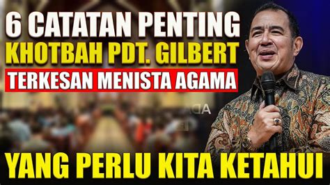 INI 6 CATATAN PENTING YANG PERLU KITA KETAHU TERKAIT KHOTBAH PENDETA