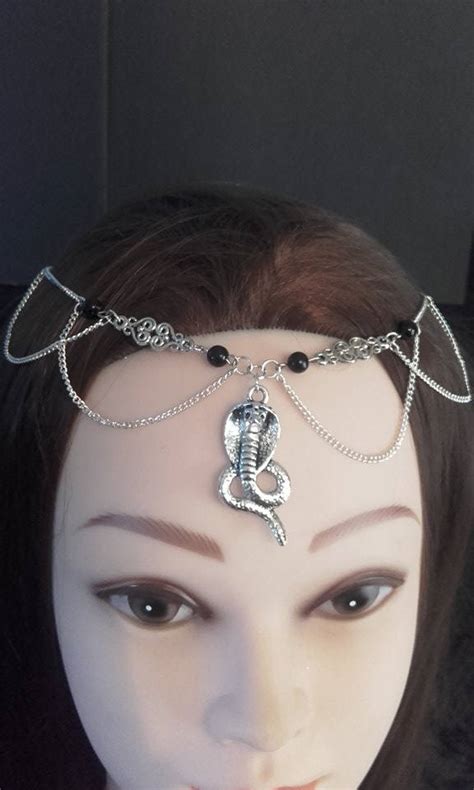 Cobra Tiara - snake headpiece egyptian