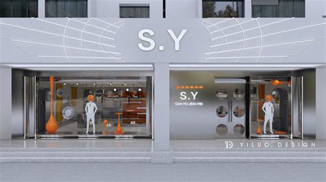 Yld Studio｜sy精品服装潮牌买手店空间形象设计一落设计事务所 站酷zcool