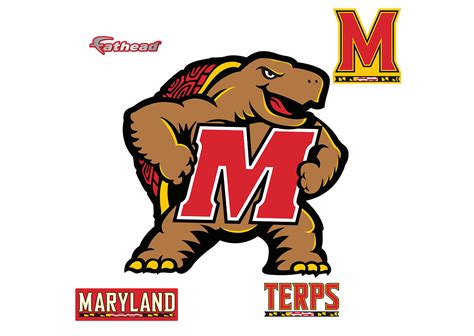 Maryland Terrapins Logo Wall Decal | Shop Fathead® for Maryland ...