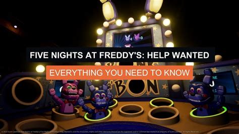 Everything You Need to Know Five Nights at Freddy's: Help Wanted 2