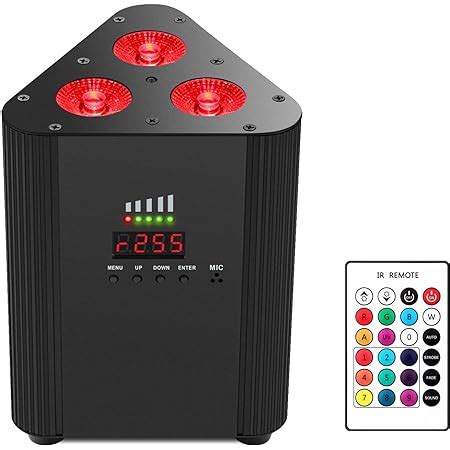 Amazon Rockville W Rgbwa Uv Rechargeable Battery Wireless Dmx