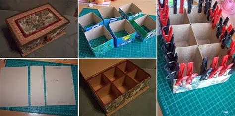 DIY Cardboard Organizer Box - Tutorial ~ GOODIY