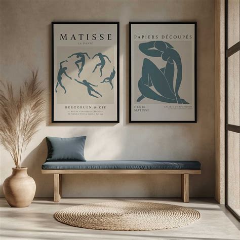 Corrigan Studio Matisse La Danse And Midnight Blue Nude Duo Set Of Wayfair