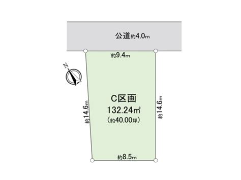 一宮市三条字通 C区画の売地情報（fb24ga14）｜三井のリハウス