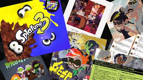 Japan New Splatoon 3 Art Book Coming In March And Official Soundtrack