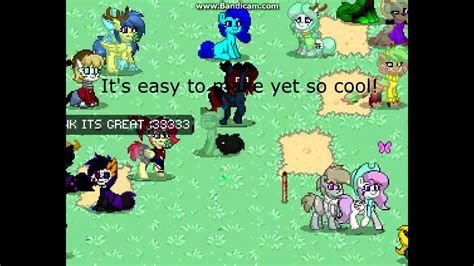 How To Make A Small Fluffy Cat On Pony Town My First Vid 0 YouTube