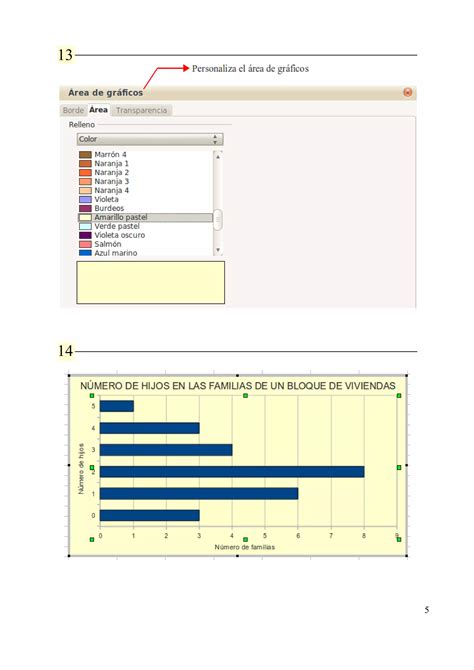 Diagrama de barras horizontales Construcción PDF