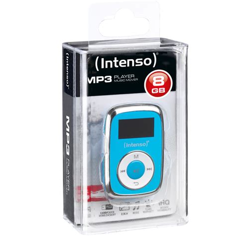 Intenso MP3 Player Music Mover 8GB Blau MP3 Spieler Mindfactory De