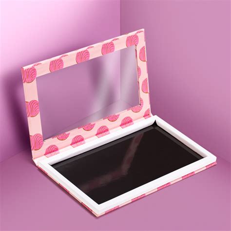 Firstsail Diy Pvc Window Paper Cardboard Empty Makeup Blush Palette