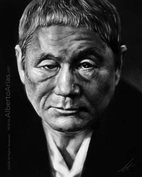 Takeshi Kitano Portrait by AlbertoArias.ART