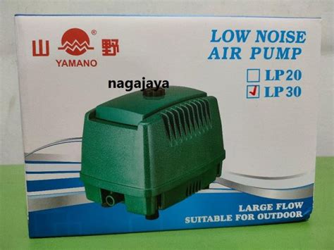 Aerator Blower Udara Yamano LP 30 Air Pump Low Noise Pompa Udara