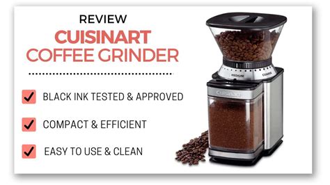 Cuisinart Burr Grinder Review Why Cuisinart Grinders Are Number One