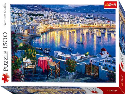 Trefl Mykonos At Sunset Piece Jigsaw Puzzle Puzzle Palace Aust