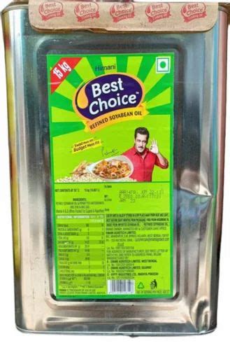 Himani Best Choice Refined Soyabean Oil Tin At Rs 3550 Tin In Howrah