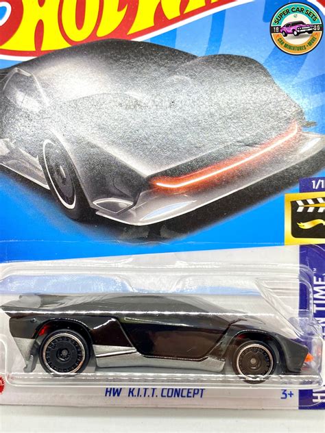 Hot Wheels Knight Rider HW K I T T Concept HW Screen Time Etsy