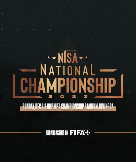 nisa announces national championship tournament  nisa nation