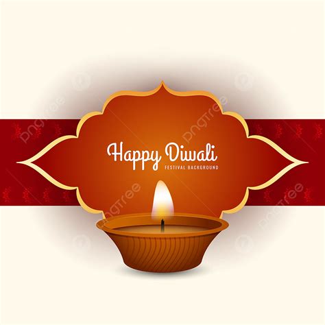 Happy Diwali Festival Vector Png Images Elegant Happy Diwali Festival